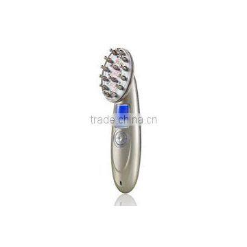 Laser hair growth brush sytem with vibration for scalp massage