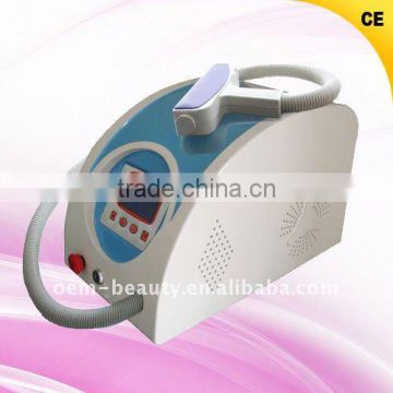 ABS Materials Newest Portable Q Switch ND YAG Laser Eyebrow Remover--D006