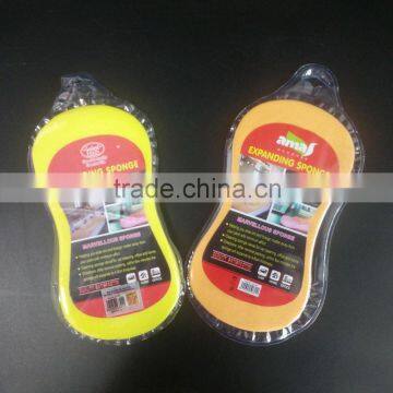 compressed car cleaning polish sponge car wash sponge