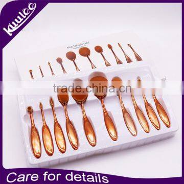 China Manufacturers Most Popular World Best Selling Beauty Needs Perfect 10Pcs Cosmetic Makeup Brush Set