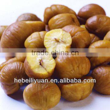 Chinese organic roasted chestnuts, snack foods