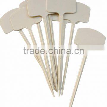 8 Inch Plastic White Tall Garden Label