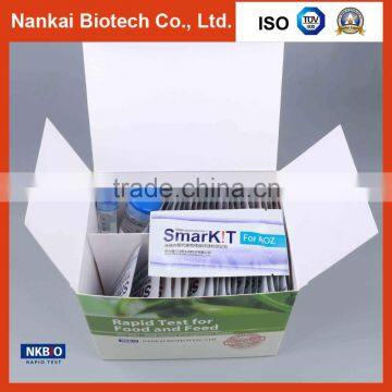 Furazolidone(AOZ) Rapid Test Kit for Aquatic Product ( Aquatic Antibiotics) photo-2