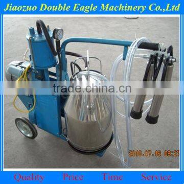 new design milking machine with low price / piston type single bucket milking machine