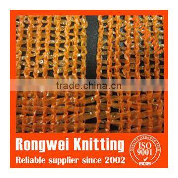 UV stabilized orange warning net