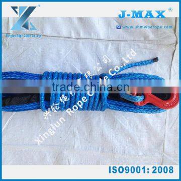 12mm CHNMAX synthetic winch rope cable with hook stopper