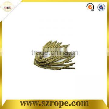 6 mm straight plastic buckle gold handle rope