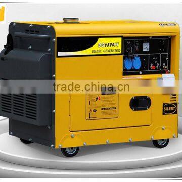 Super silent 5000w Diesel Generator Set 6500AE with 186F engine