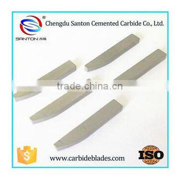 Type E5 carbide brazed tip/hot sale/ welding insert/YG6 carbide brazed tips with low price