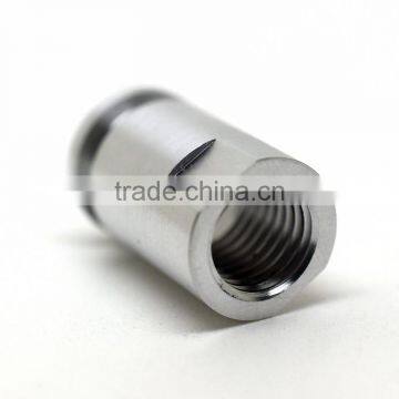 Customized stainless steel inside thread sleeve mass production cnc machining parts