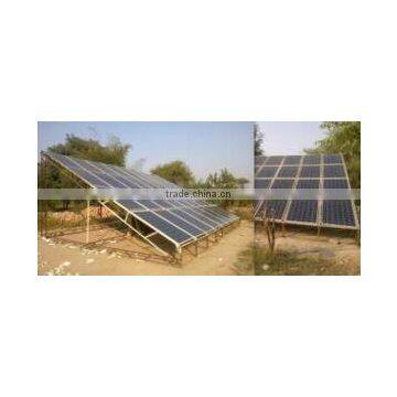 Solar Pumping System with Triphase Solar Pump Controller, for daily water using