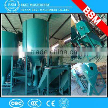 China hot supply 1-5 ton animal livestock fish poultry feed mixer and grinder