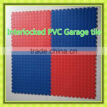 2016 new hot sale puzzled 100% plastic Garage Tile Mat