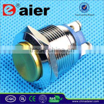 19mm momentary metal push button switch