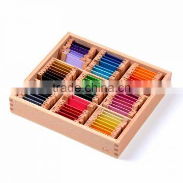 Preschool Wooden Early Educationa Toys Montessori Sesorial Teaching Aids Color Board photo-4