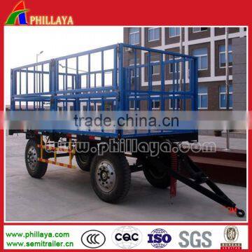 2017 Popularity Mini Tractor Trailer Box Drawbar Full Trailer With High Quality Lower Price photo-5