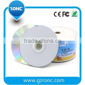 Wholesale White Inkjet Printable Blank Cd-r 50pcs/Shrink Packing photo-5