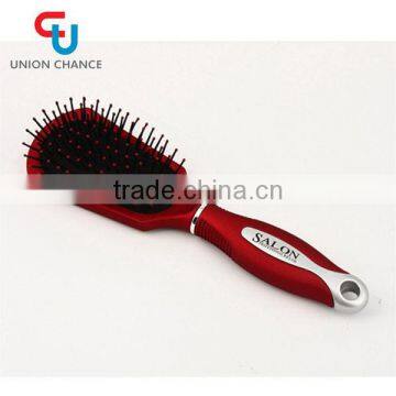 Red Hair Comb Plastic Hair Brush Rubber Hair Brush Set Wholesale