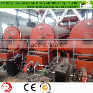 High Tech!! 2017 Continuous Waste Tire Oil Pyrolysis Machine