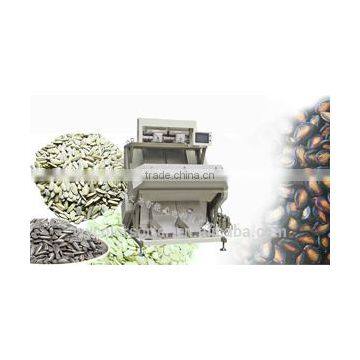 multifunction CCD wheat, rice, sorghum, beans, corn, black melon seeds and sunflower seeds color soting equipment