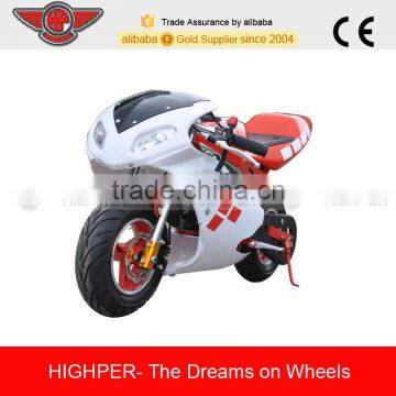 super bike 2 stroke pocket bike 49cc