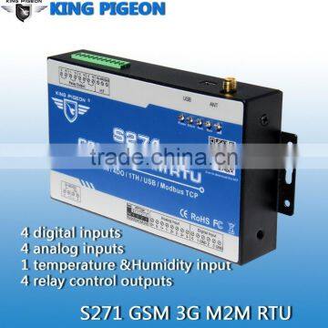 The Most Popular Sms Controller GSM RTU Gateway S270 With IOS Android APP 2DIN 2DO 2AIN 1Temp photo-3