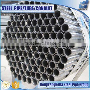 2'' Surface Treatment Q345 Material Round Galvanised Pipe photo-2