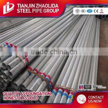 Cold Rolled Think Wall Pre Galvanized Circular Hollow Section With Low Price photo-3