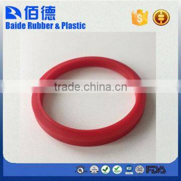 Custom Extruded Hydraulic Oil Lip Silicone Rubber Seal photo-3