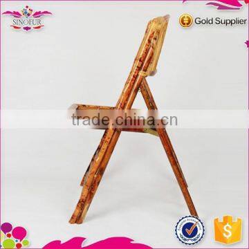 New Degsin Qingdao Sionfur Restaurant Wood Folding Chair photo-2
