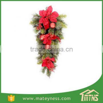 Artificial Outdoor Christmas Swag Lights Decoration photo-3