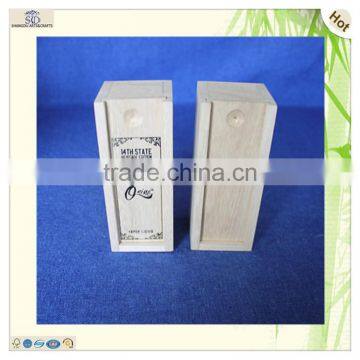 New Design One Bottle Essential Oil Storage Wooden Box photo-4