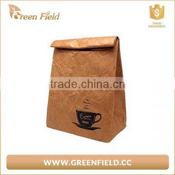Wholesale Brown Paper Bag Reusable Tyvek Insulated Lunch Cooler Bag photo-4