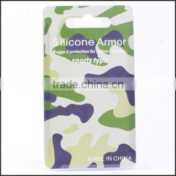 Camouflage Phone Case Silicone Phone Shell Protective Back Cover for Samsung S5 photo-2