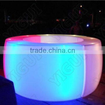 LED furniture, bar table and chairs outdoor, lighting LED furniture