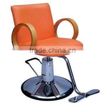 Round Base Modern Hydraulic barber chair hair cutting chairs with pedal wholesale barber supplies F-A06