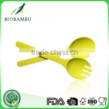 Fashionable Promotional Biodegradable Bamboo Fiber Plates Set photo-6