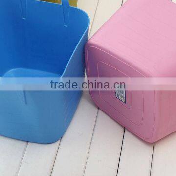 Plastic Portable Storage Bucket, Plastic Square Storage Bucket, Square Plastic Bucket photo-3