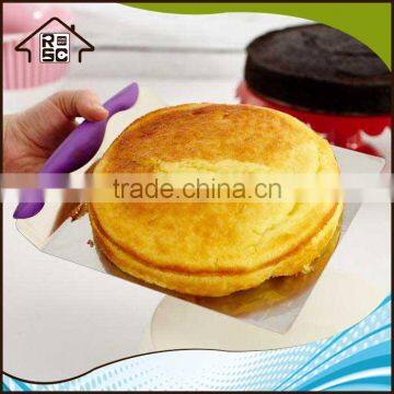 NBRSC Transfer Cake Tray Stainless Steel Cake Baking Tools Moving Plate Cake Lifter photo-3