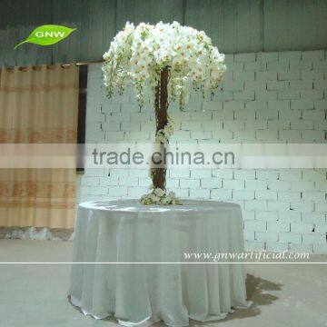 GNW 5ft High Wisteria Flower Artificial Wedding Table Tree Centerpieces White Tree Wedding Decor photo-2