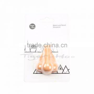 Gift Guide Adjustable Fancy Skin Color Nose Shaped Jumbo Pencil Sharpener photo-4