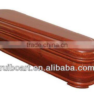 Spain Style Antique Cheap Wooden Coffin photo-5
