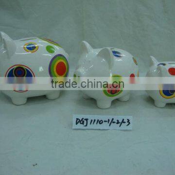 ceramic diy money box