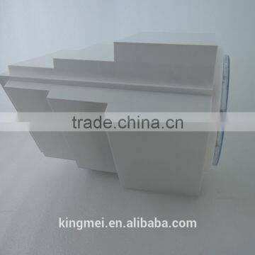 Custom 3 Sides Rotating Display Stand Acrylic Brochure Display Stand photo-6