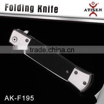 4" Pocket Knife 3Cr13 Blade G10 Handle Camping Knife Tools photo-2