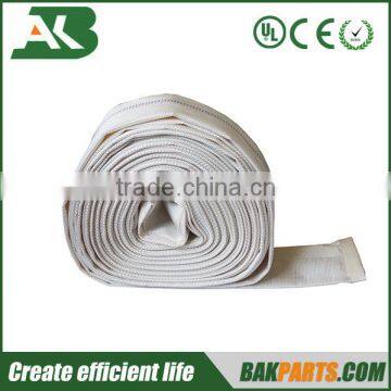 White PVC Lined Garden Canvas Water Hose For Irrigation