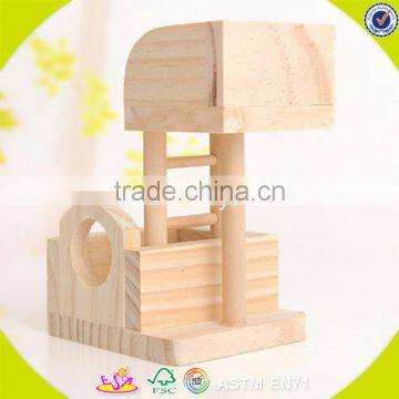 2017 New Design Wooden Amusement Facilities for Hamster Mini Wooden Amusement Facilities for Hamster W06F027 photo-5