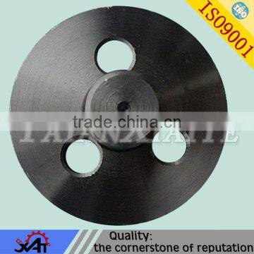 High quality ductile iron casting agricultural tractor parts pulley wheel,iron cast belt pulley