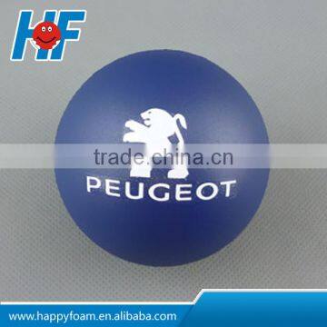 Round Smooth Surface PU Foam Stress Ball
