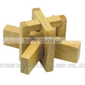 Wooden mini puzzle,3D diy wooden puzzle,cheap Diy toy